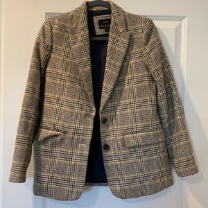 Sommerset blazer in glen plaid english wool Clearance